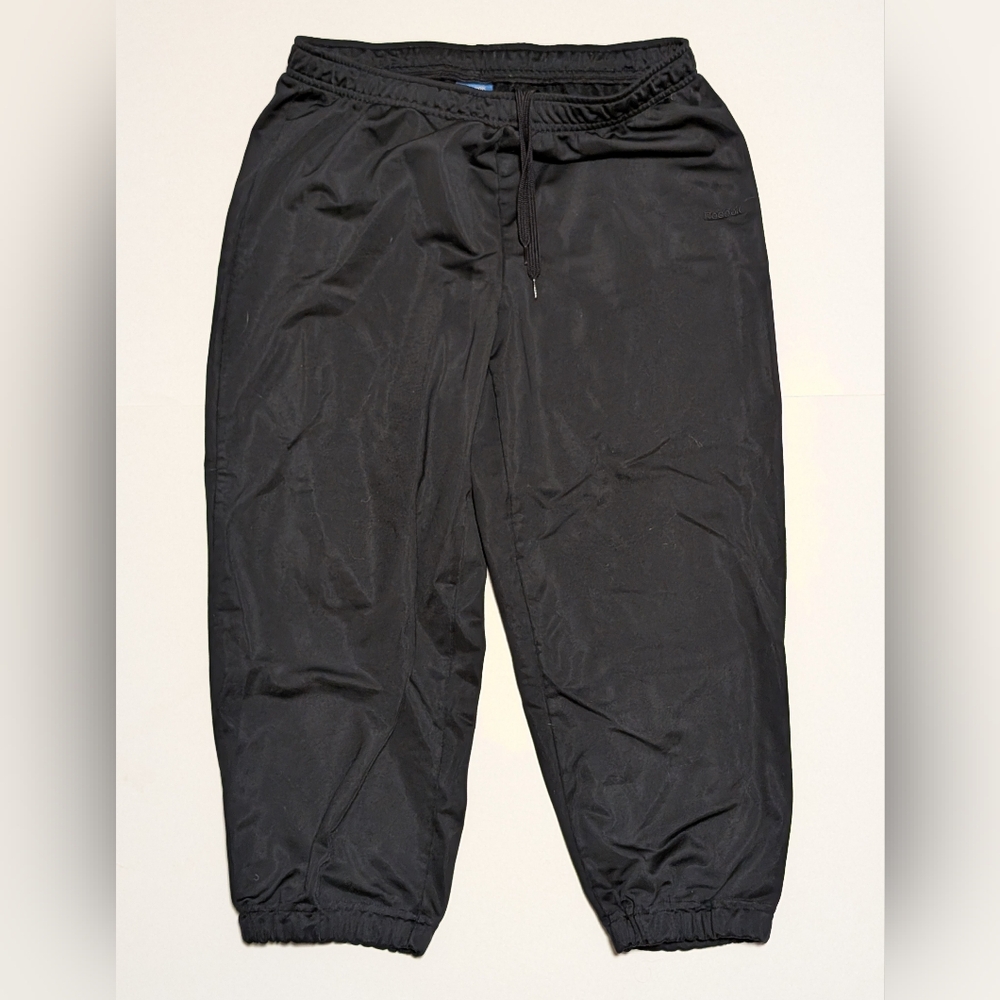 Reebok Women's Black Capri Joggers